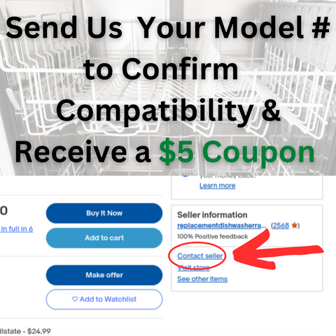 3369901 Whirlpool Kenmore Upper Dishwasher Rack OEM Dishrack