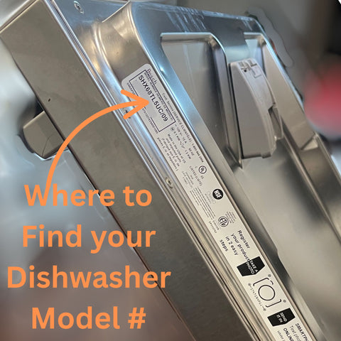Dishwasher Lower Rack Assembly Compatible with 20007187 Crockery Basket. Made for Thermador. Fits Specific Models Only. 21.5" Deep