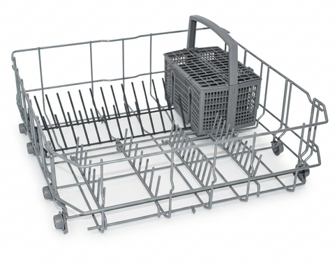 00249276 Bosch Thermador Dishwasher Lower Crockery Rack with Silverware Basket