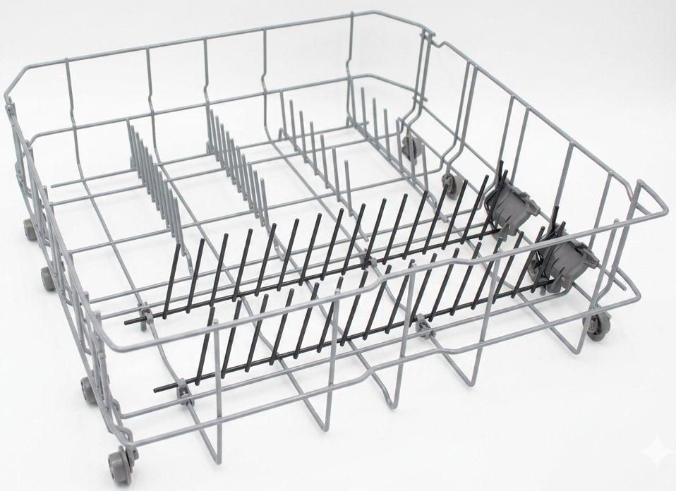 00249276 Bosch Thermador Dishwasher Lower Crockery Rack with Silverware Basket