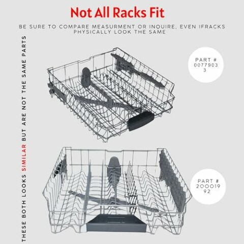 NEW 00779033 Bosch Dishwasher Upper Rack OEM Complete Dishrack w/Sprayer 779033