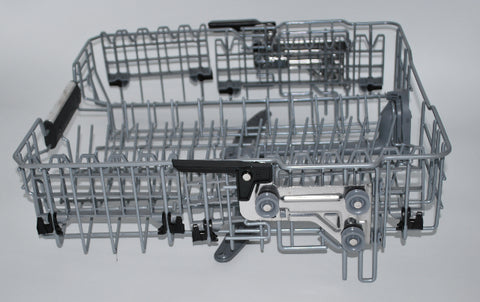 H0120803057A NEW Fisher & Paykel Complete Upper DIshwasher Rack W/ Wheels & Sprayer OEM