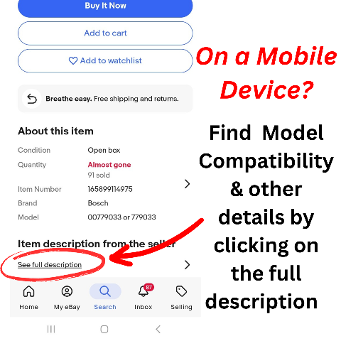 12005606 NEW Bosch Thermador Gaggenau Dishwasher 3rd Row Holders W/O Wheels L&R