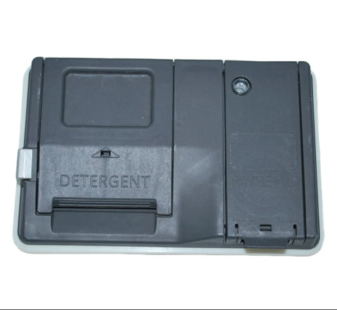 WD12X28239 NEW GE Dishwasher Detergent & Rinse Aid Dispenser 265D1231P025