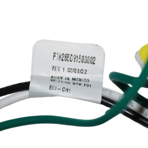 WD21X26318 NEW OEM GE, Hotpoint Dishwasher Jumper Harness Wiring 265D3150G002