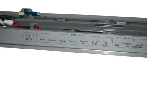 DD97-00638A NEW Samsung Dishwasher Control Panel OEM (Has Some Scratches)