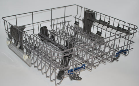 W10350380 NEW KitchenAid Whirlpool Upper DishRack W/Sprayer & Adjustable Wheels